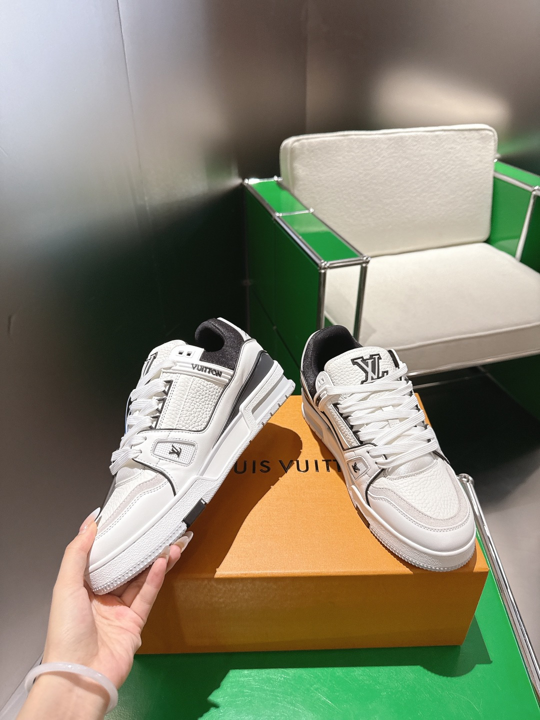 Louis Vuitton Vuiton 路易威登 Trainer系列板鞋篮球鞋 板鞋‼