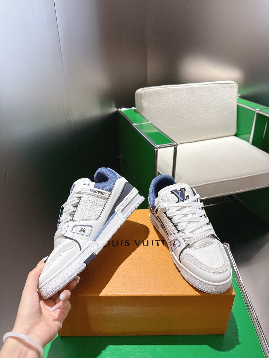 Louis Vuitton Vuiton 路易威登 Trainer系列板鞋篮球鞋 板鞋‼