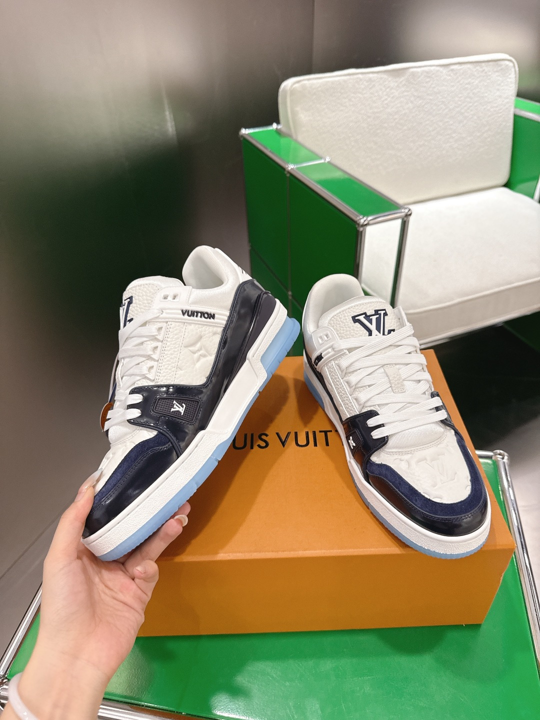Louis Vuitton Vuiton 路易威登 Trainer系列板鞋篮球鞋 板鞋‼