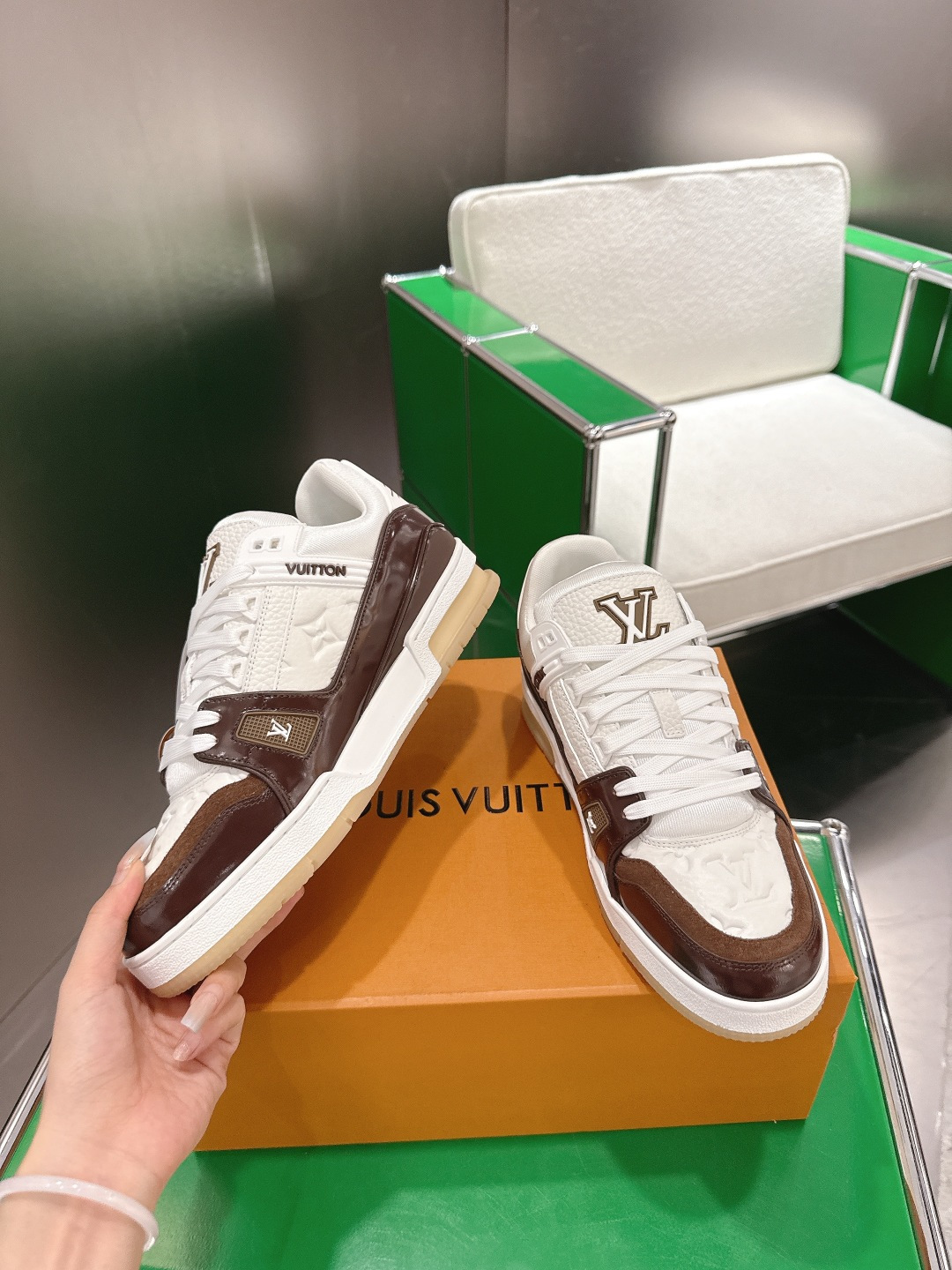 Louis Vuitton Vuiton 路易威登 Trainer系列板鞋篮球鞋 板鞋‼