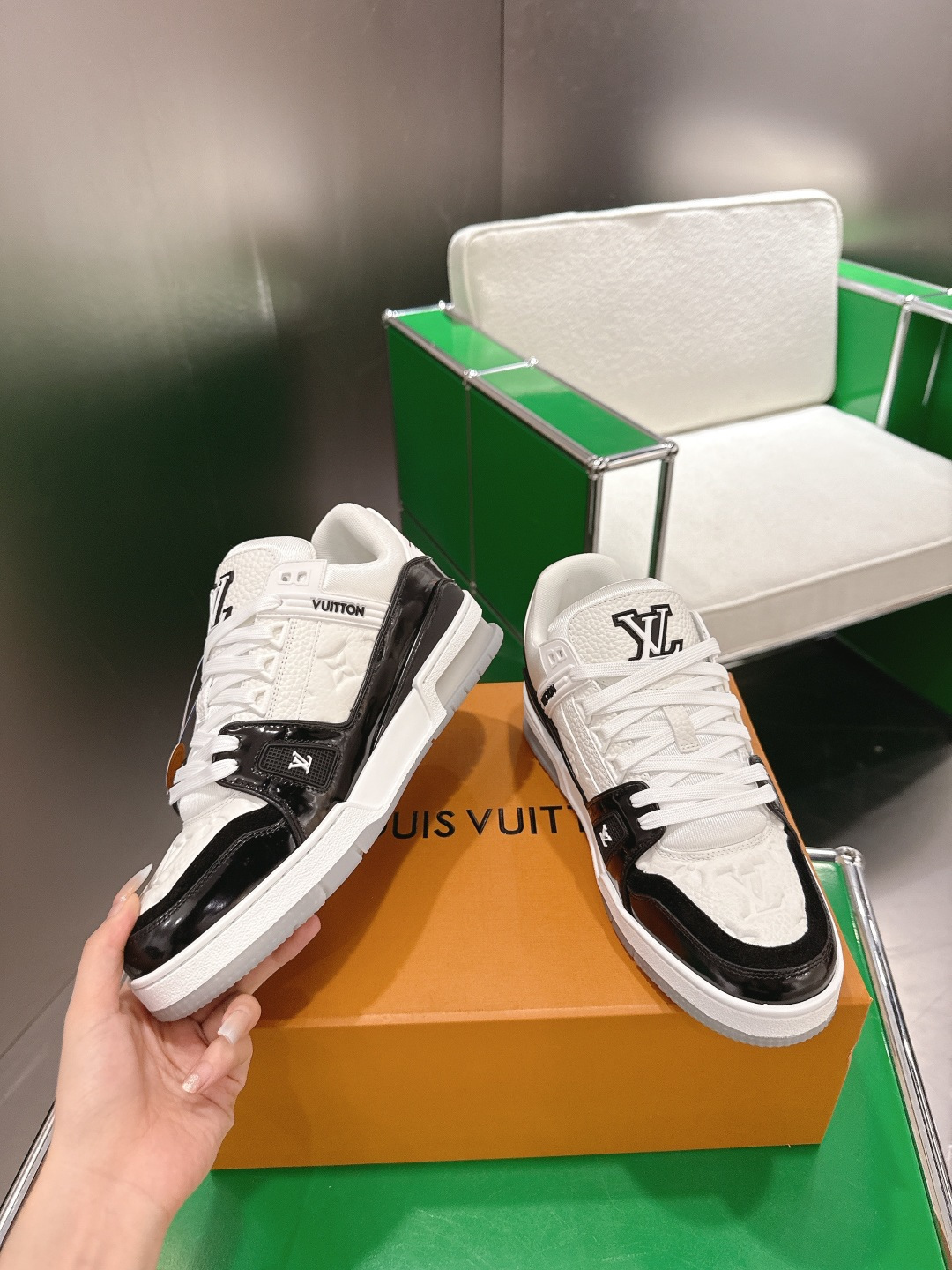 Louis Vuitton Vuiton 路易威登 Trainer系列板鞋篮球鞋 板鞋‼