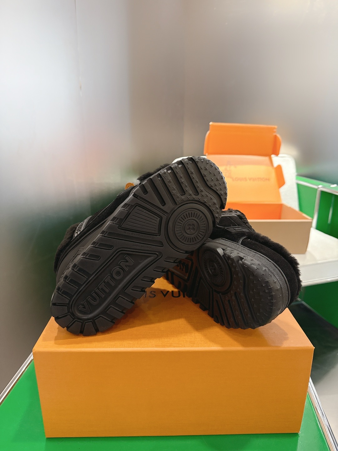 Louis Vuitton Louis vuitton 路易威登胖Trainer 面包鞋 休闲鞋 真羊毛内里 ‼