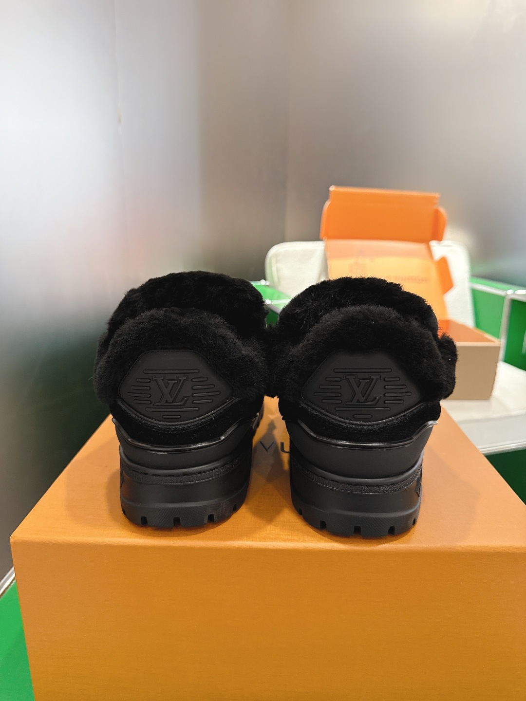 Louis Vuitton Louis vuitton 路易威登胖Trainer 面包鞋 休闲鞋 真羊毛内里 ‼