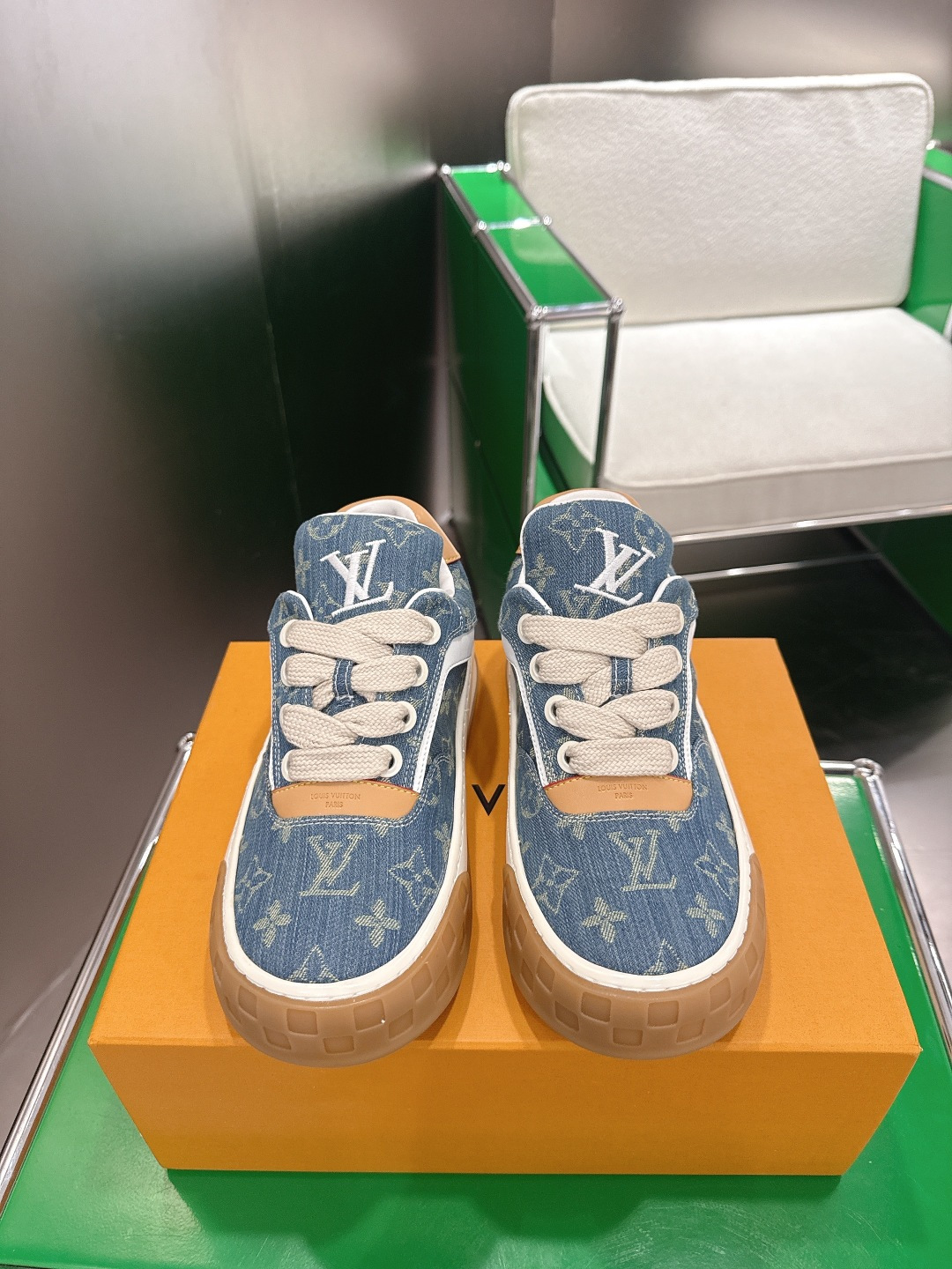 Louis Vuitton Louis vuitton路易威登 25ss走秀新款德训鞋 休闲鞋‼