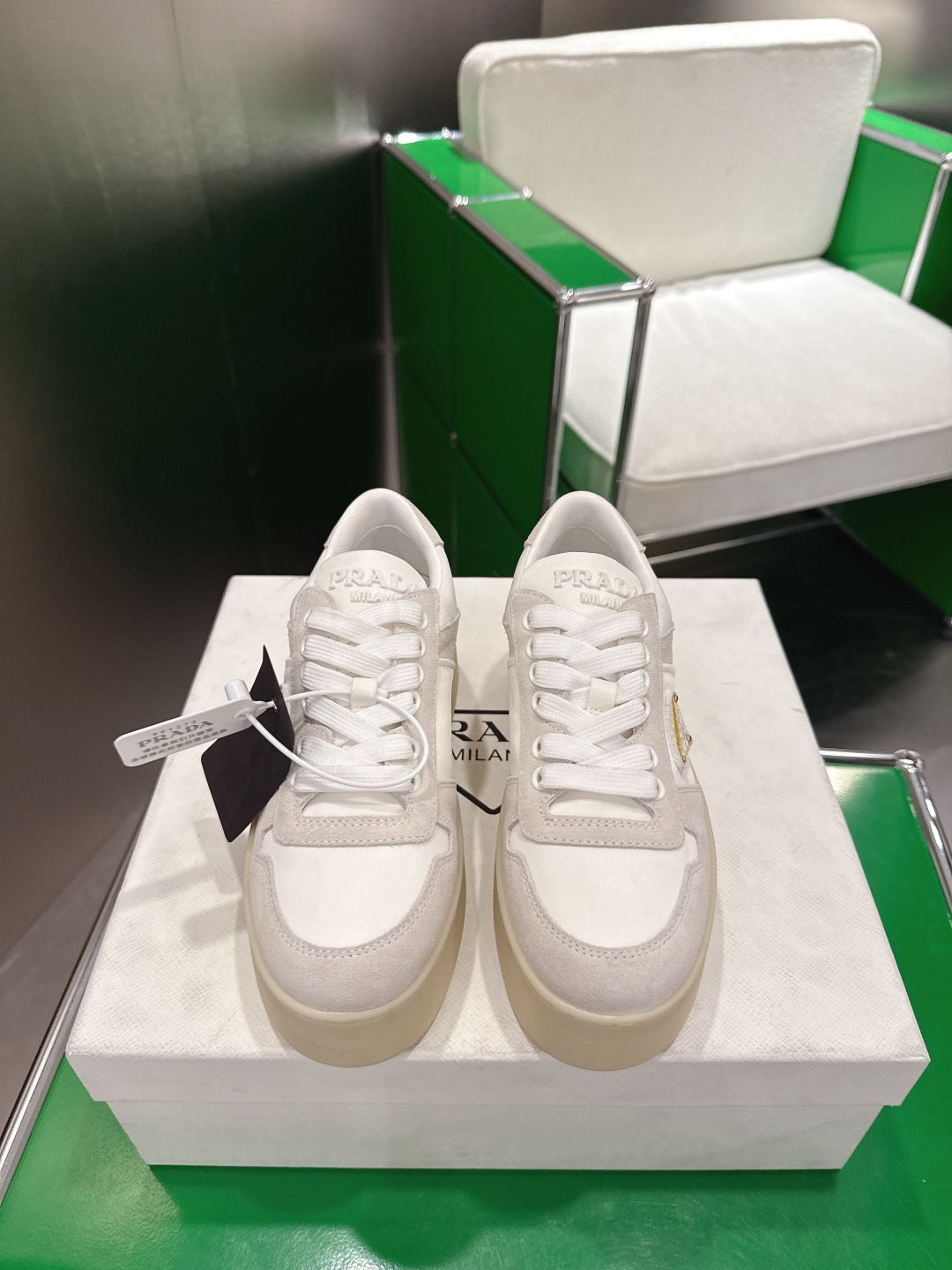 Prada Prada普拉达 2 6新款 厚底 休闲运动鞋 ‼