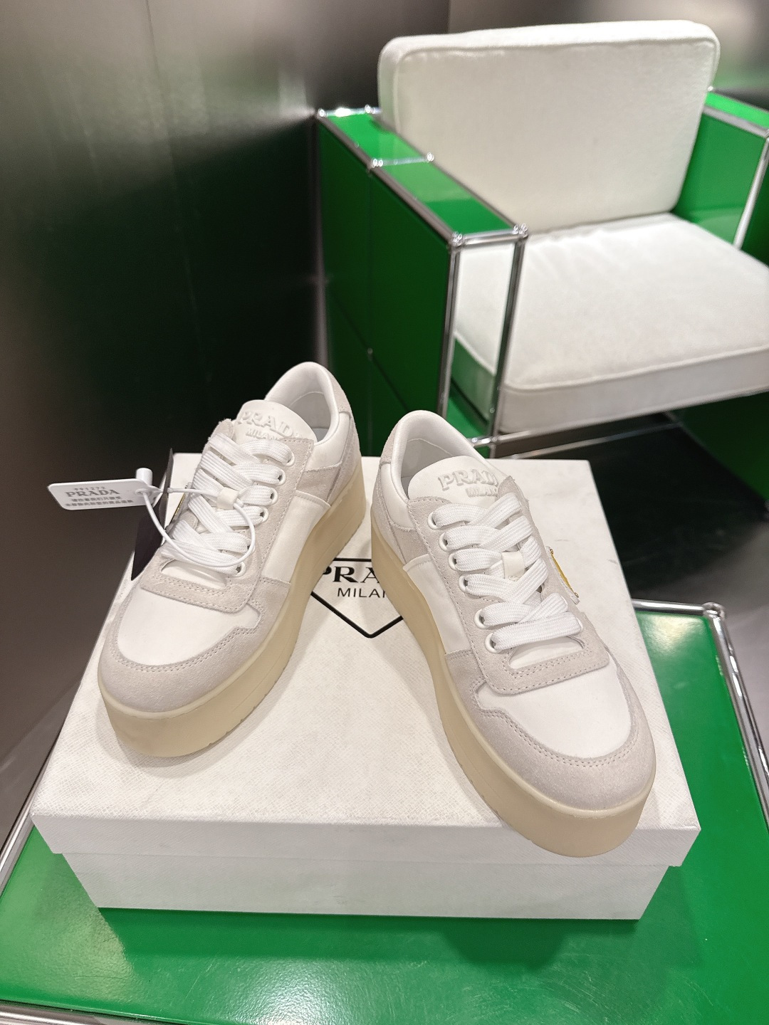 Prada Prada普拉达 2 6新款 厚底 休闲运动鞋 ‼