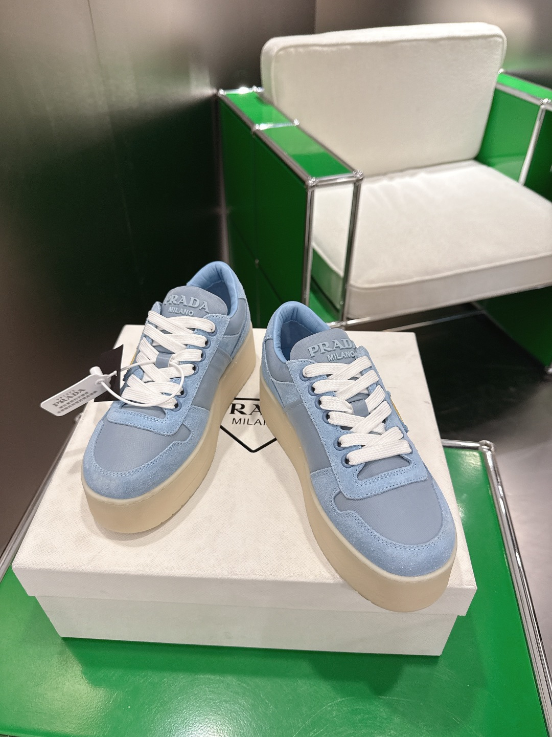Prada Prada普拉达 2 6新款 厚底 休闲运动鞋 ‼