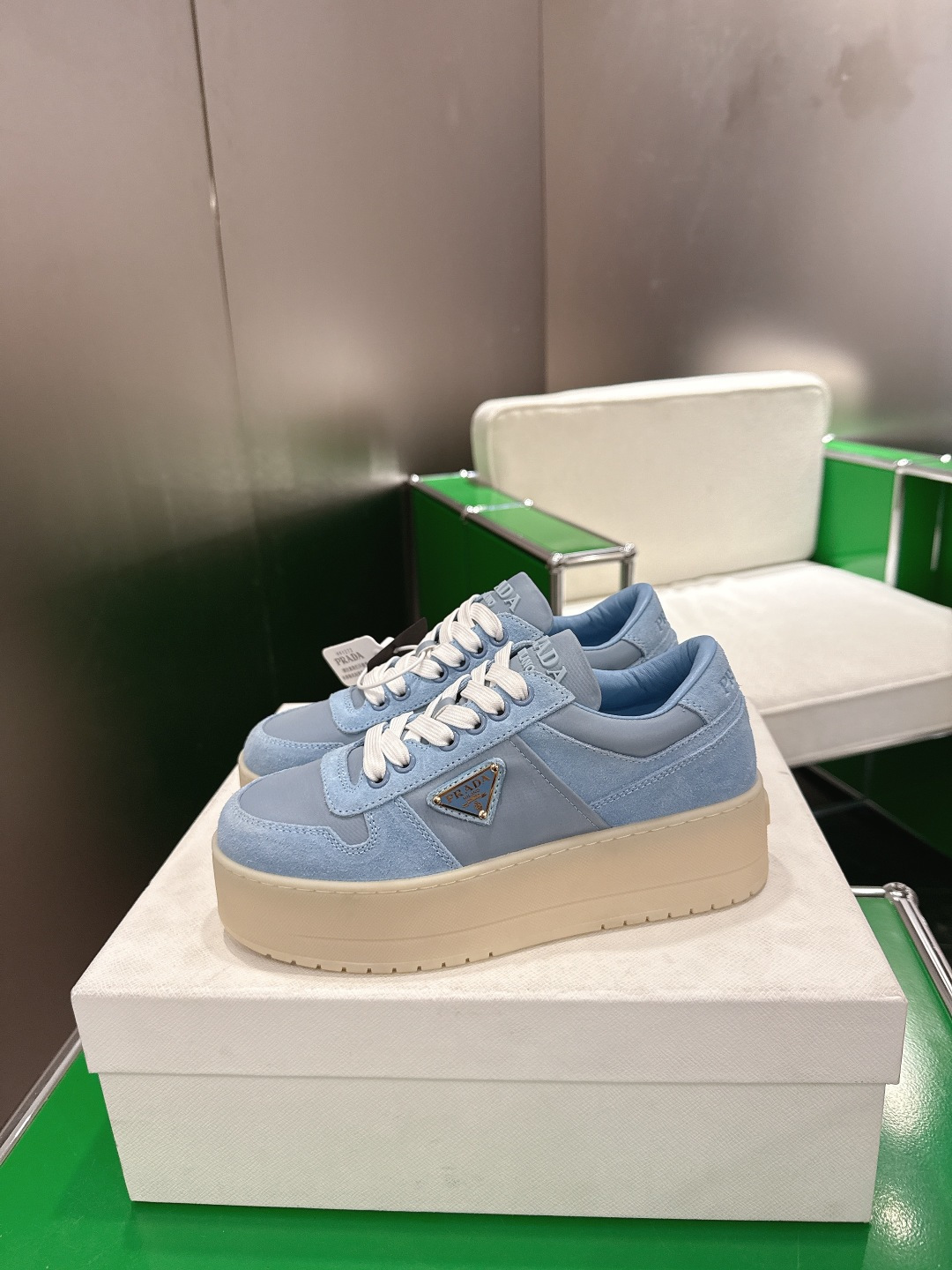 Prada Prada普拉达 2 6新款 厚底 休闲运动鞋 ‼