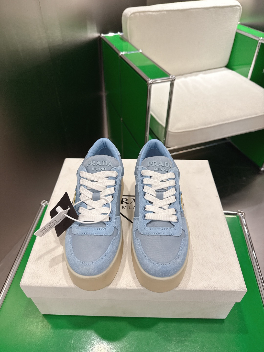 Prada Prada普拉达 2 6新款 厚底 休闲运动鞋 ‼