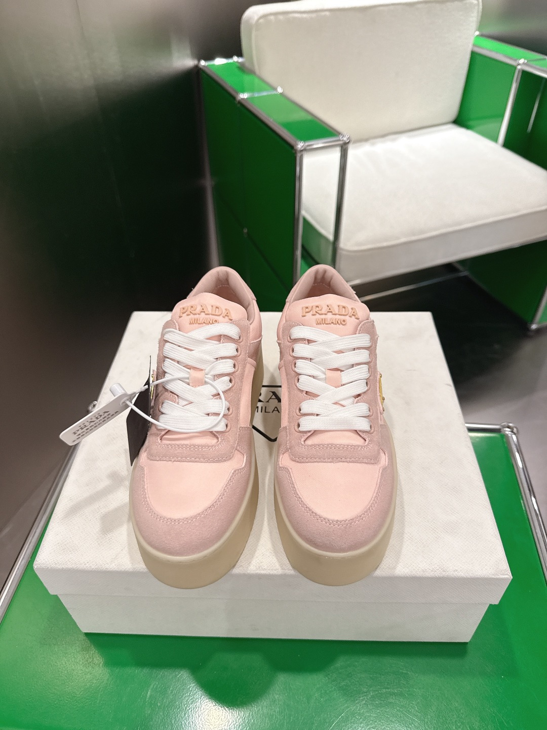 Prada Prada普拉达 2 6新款 厚底 休闲运动鞋 ‼