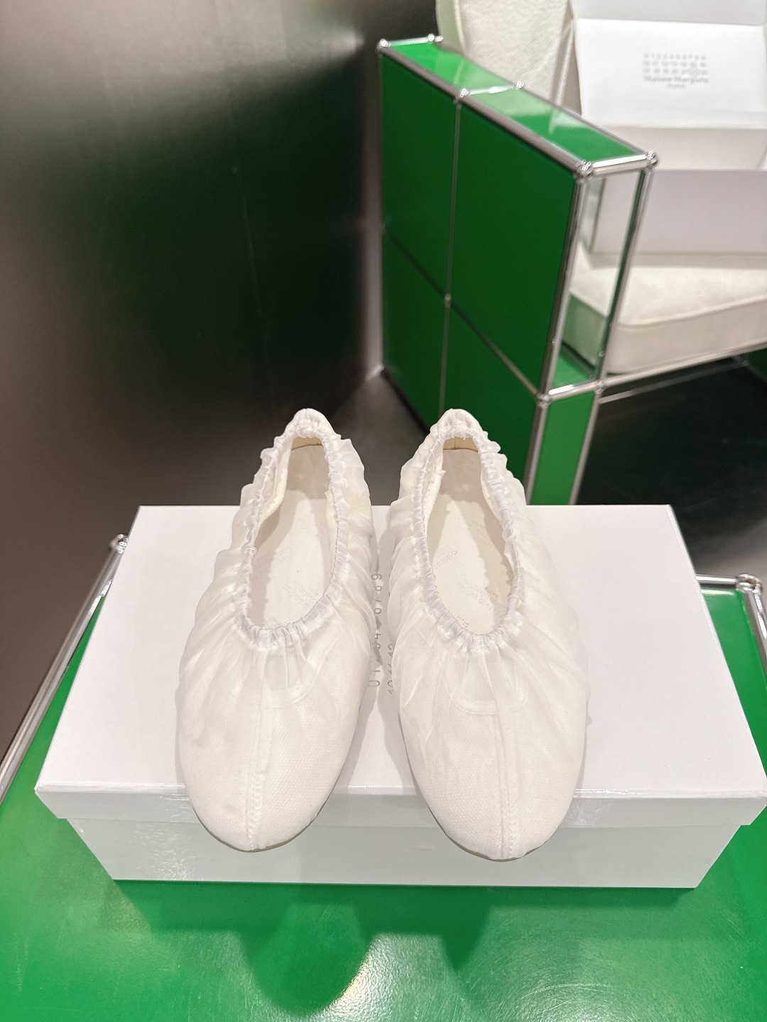 Maison Margiela Margiela 马吉拉的 褶皱芭蕾舞鞋‼