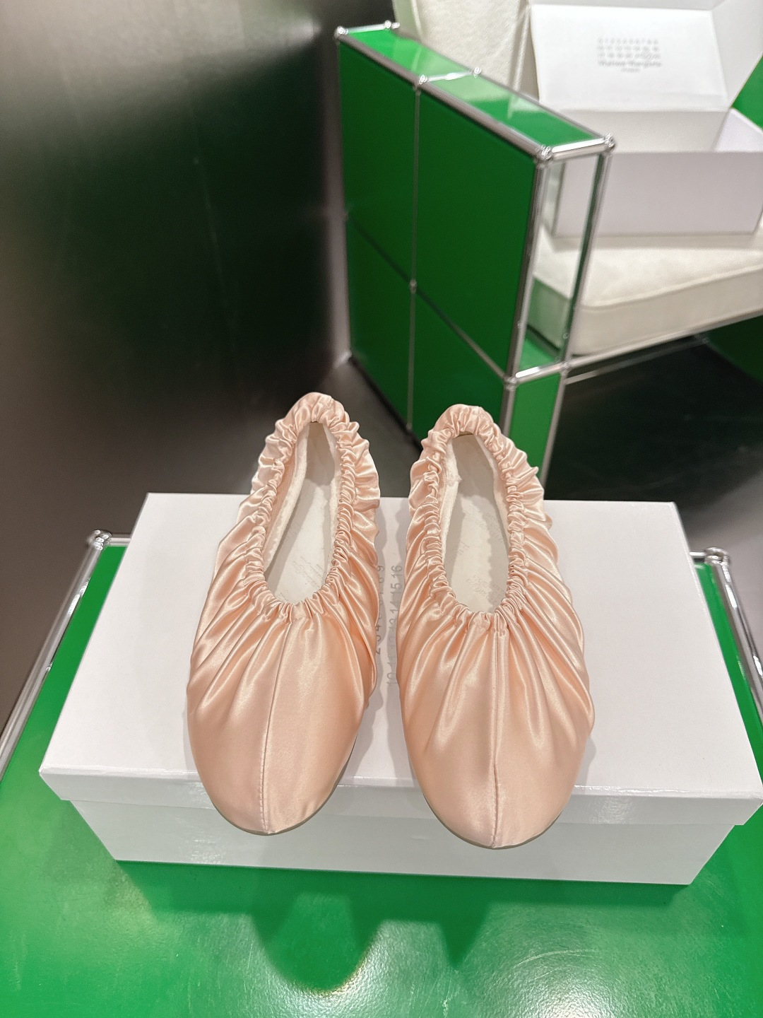 Maison Margiela Margiela 马吉拉的 褶皱芭蕾舞鞋‼