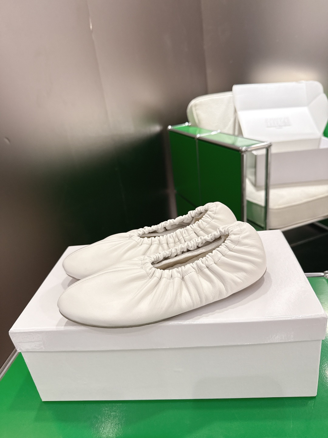 Maison Margiela Margiela 马吉拉的 褶皱芭蕾舞鞋‼