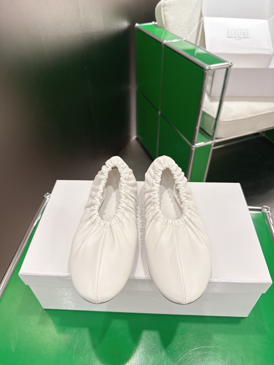 Maison Margiela Margiela 马吉拉的 褶皱芭蕾舞鞋‼