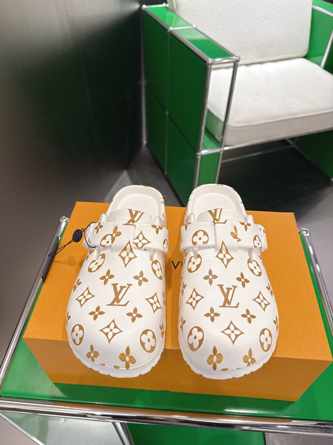 Louis Vuitton Louis Vuiton 路易威登 半拖包头鞋‼
