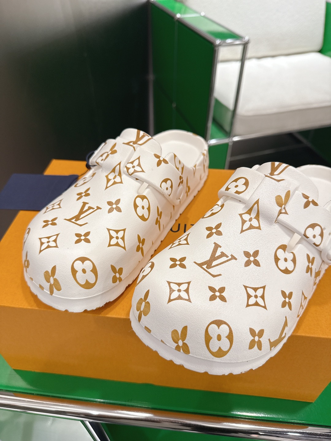 Louis Vuitton Louis Vuiton 路易威登 半拖包头鞋‼