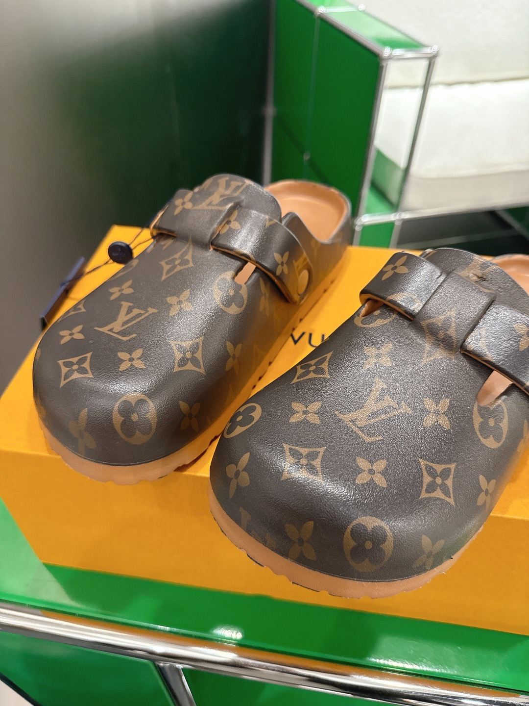 Louis Vuitton Louis Vuiton 路易威登 半拖包头鞋‼