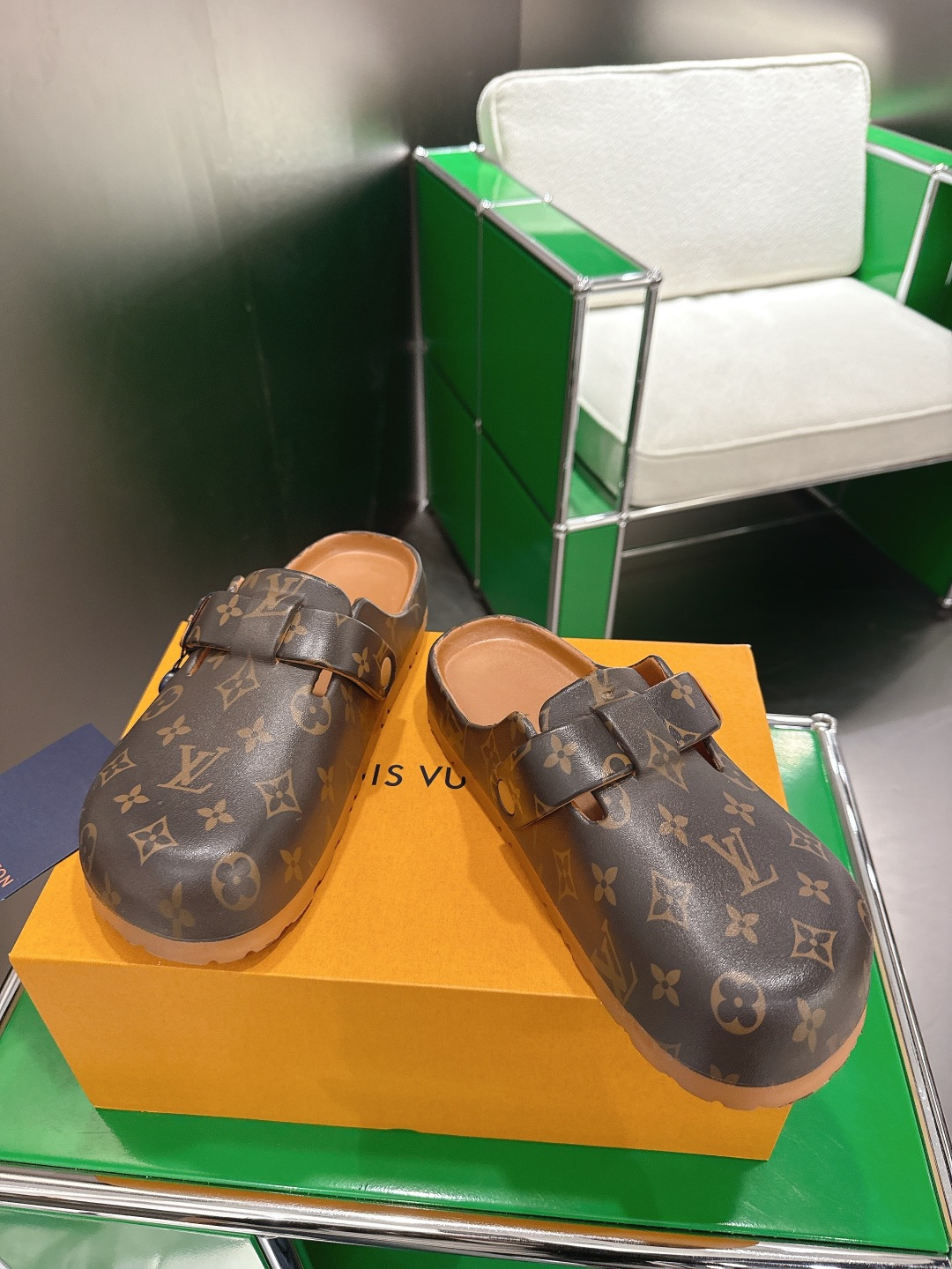 Louis Vuitton Louis Vuiton 路易威登 半拖包头鞋‼