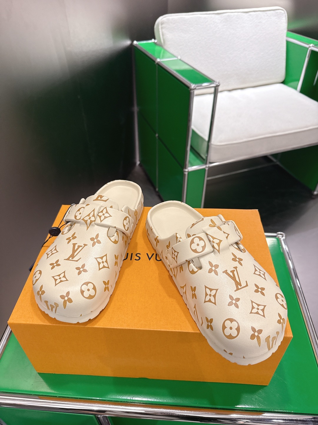 Louis Vuitton Louis Vuiton 路易威登 半拖包头鞋‼