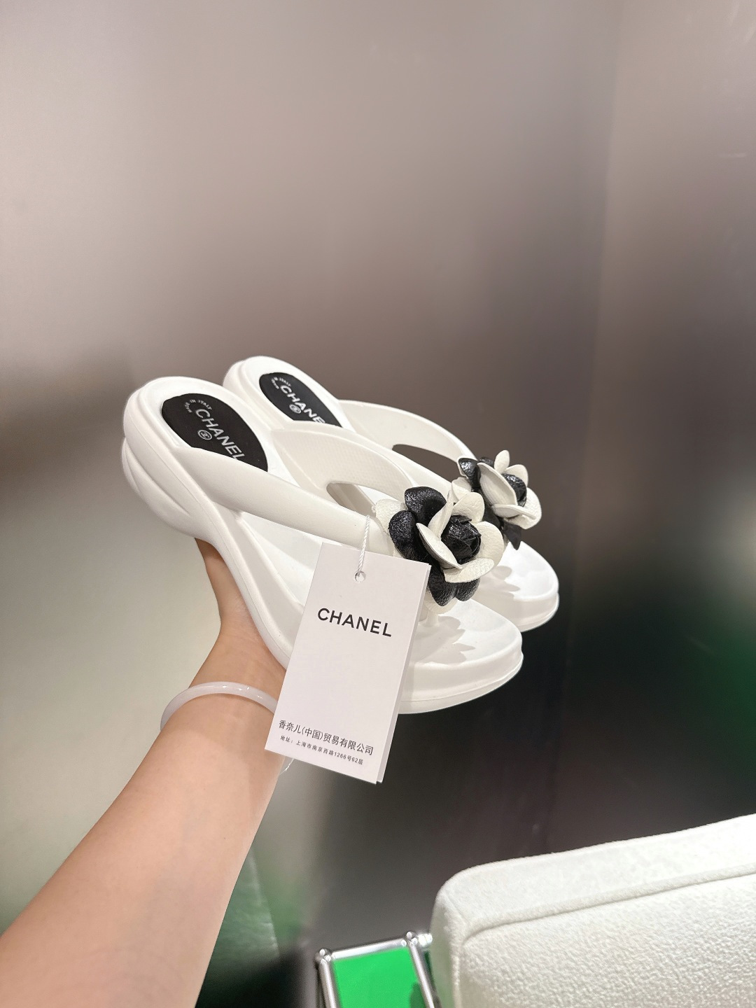 Chanel 360 ，韩版潮流夏季 人字拖‼