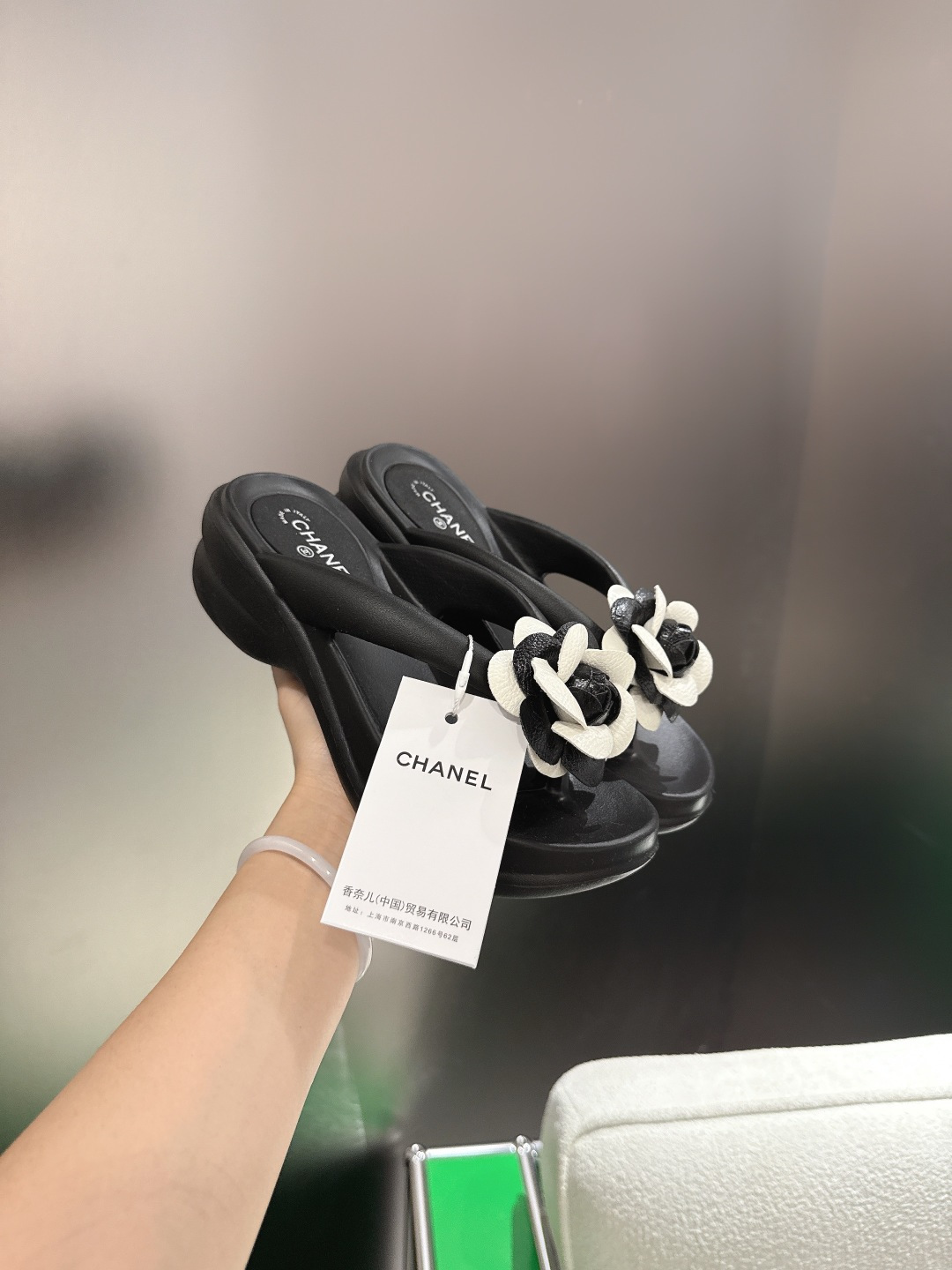 Chanel 360 ，韩版潮流夏季 人字拖‼