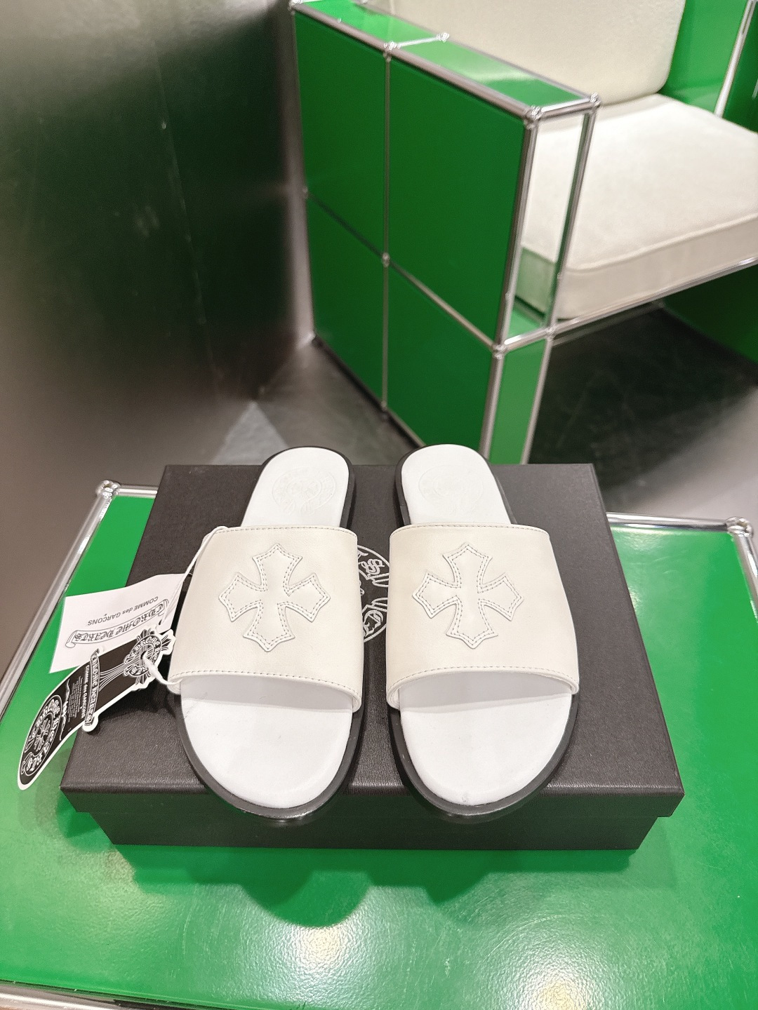Chrome Hearts 克罗心拖鞋‼