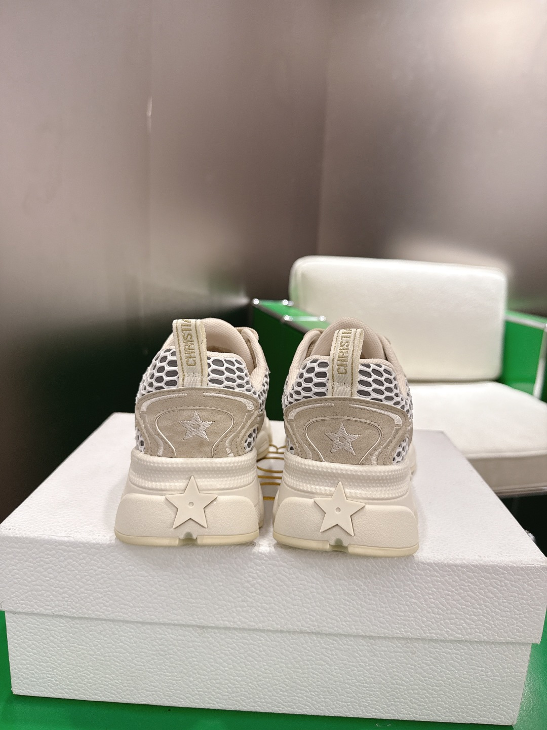 Dior Style White Leather Women's Shoes style reference detail image 7 from source 784993