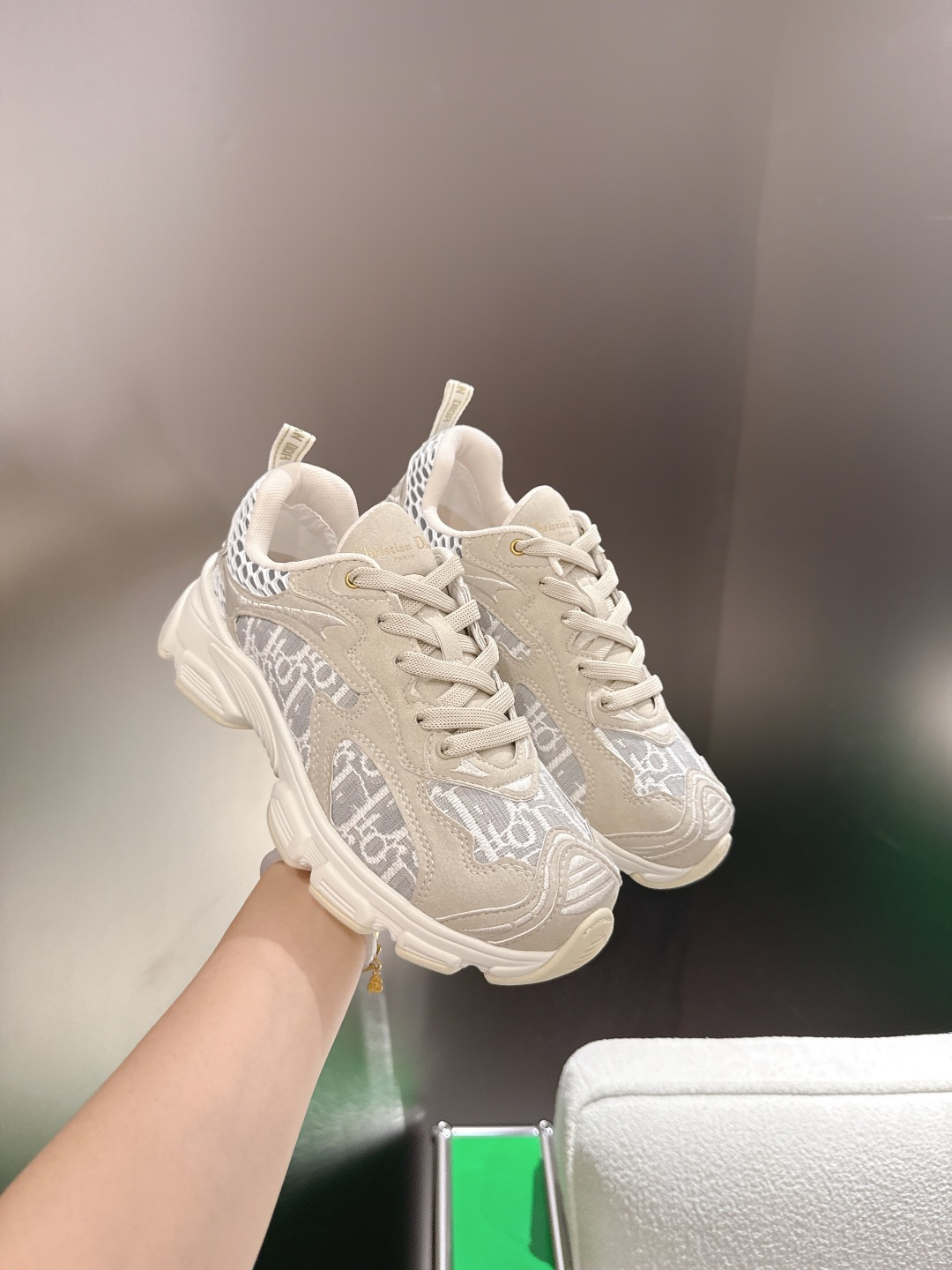 Dior Style White Leather Women's Shoes style reference detail image 5 from source 784993