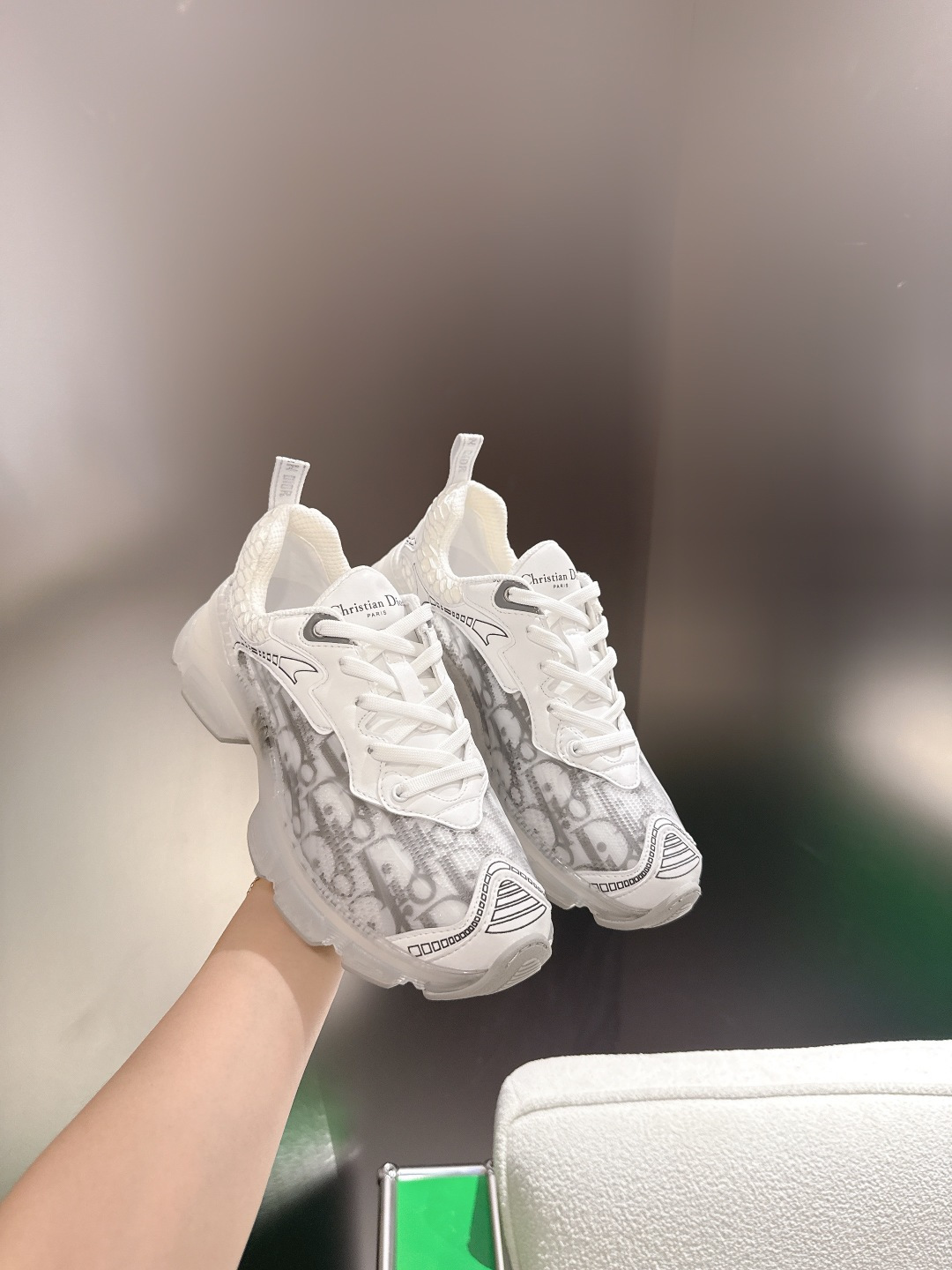 Dior Style White Leather Women's Shoes style reference detail image 5 from source 784994