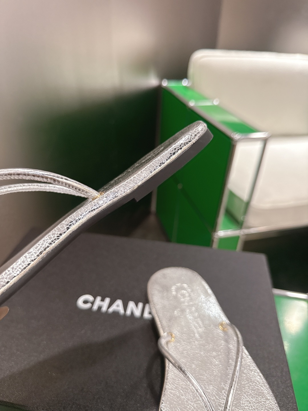 Chanel Style Leather Women's Shoes style reference detail image 7 from source 784215