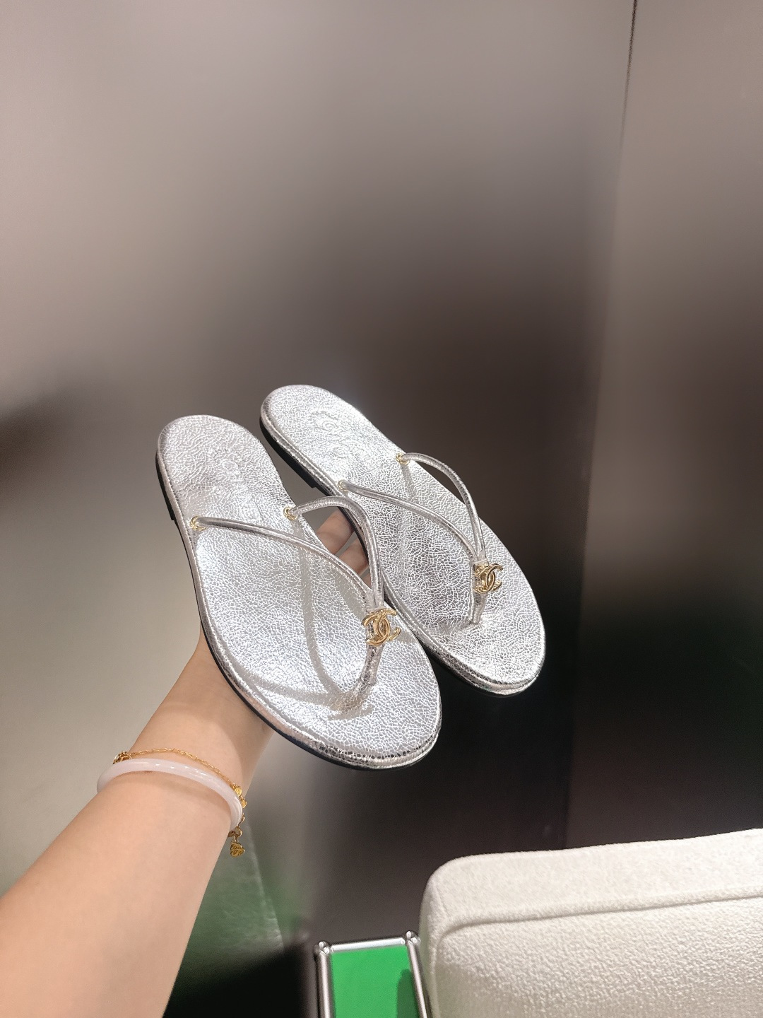 Chanel Style Leather Women's Shoes style reference detail image 5 from source 784215
