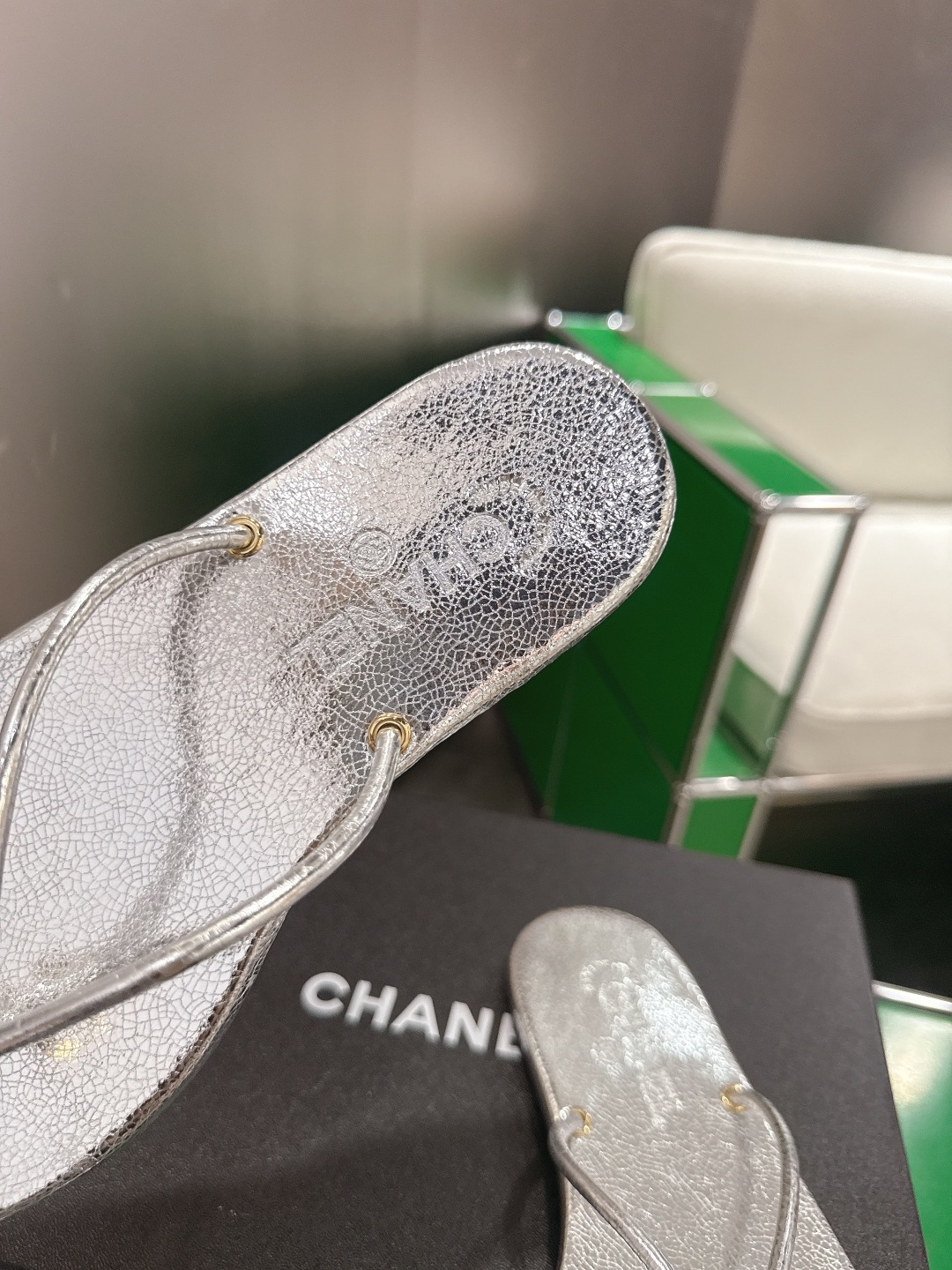Chanel Style Leather Women's Shoes style reference detail image 6 from source 784215