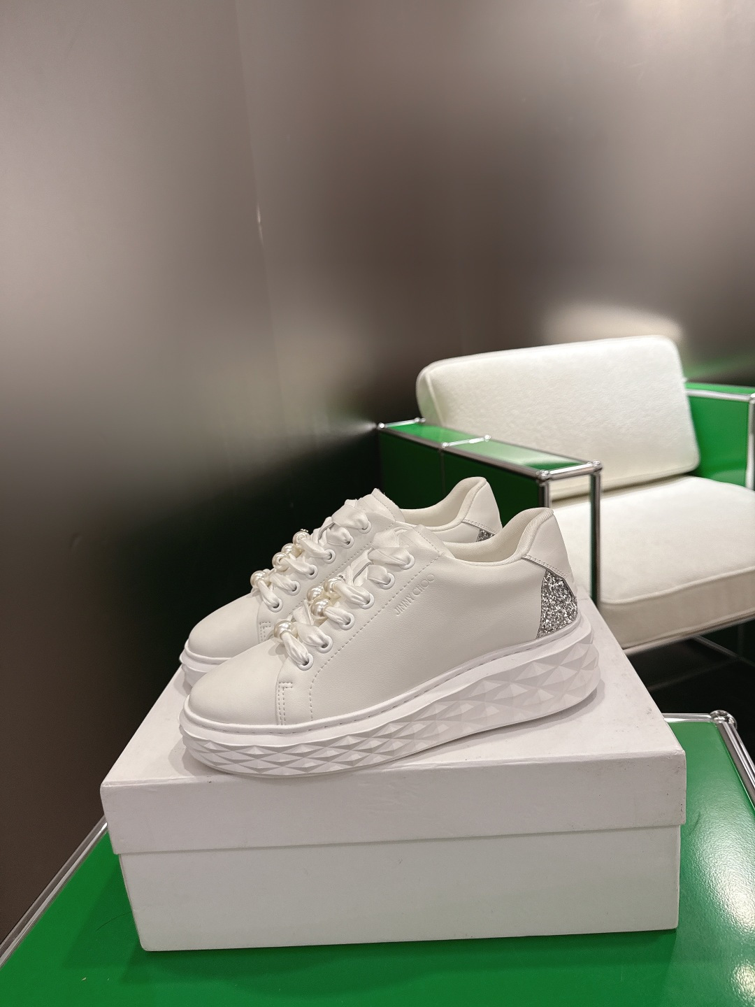 Jimmy Choo choo周仰杰 2026春夏Jc新款Diamond 运动鞋‼