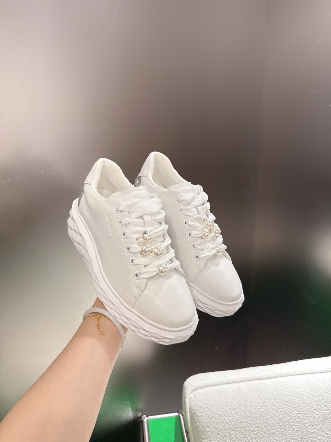 Jimmy Choo choo周仰杰 2026春夏Jc新款Diamond 运动鞋‼