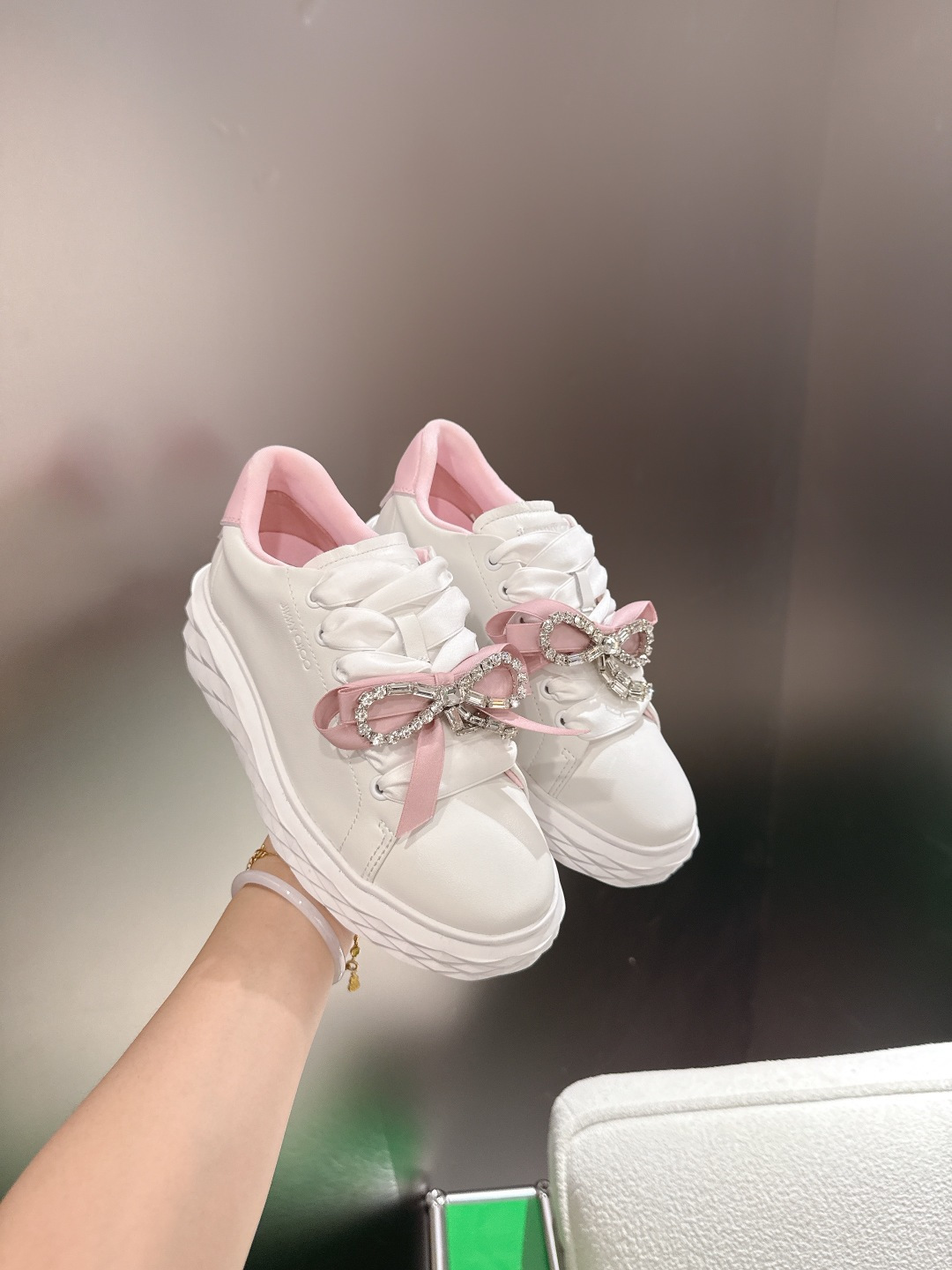 Jimmy Choo choo周仰杰 2026春夏Jc新款Diamond 运动鞋‼