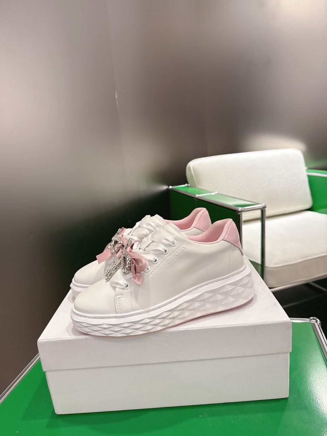 Jimmy Choo choo周仰杰 2026春夏Jc新款Diamond 运动鞋‼
