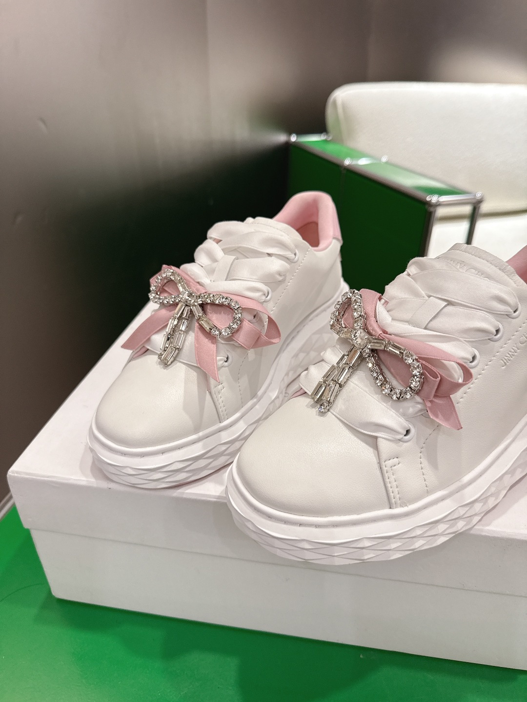Jimmy Choo choo周仰杰 2026春夏Jc新款Diamond 运动鞋‼