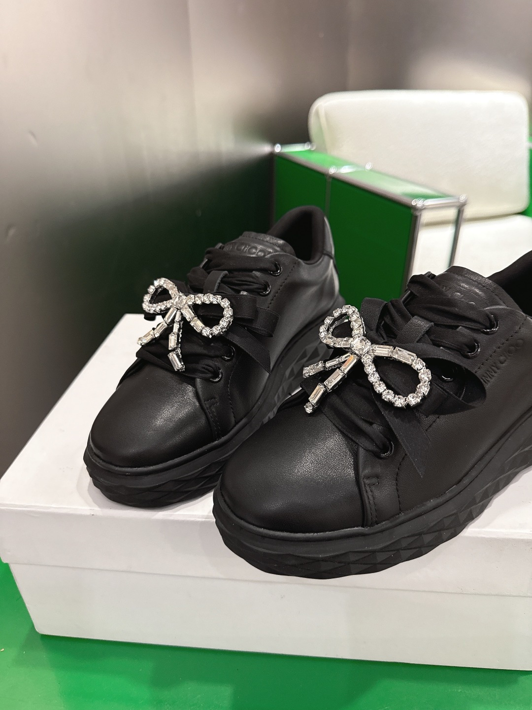 Jimmy Choo choo周仰杰 2026春夏Jc新款Diamond 运动鞋‼