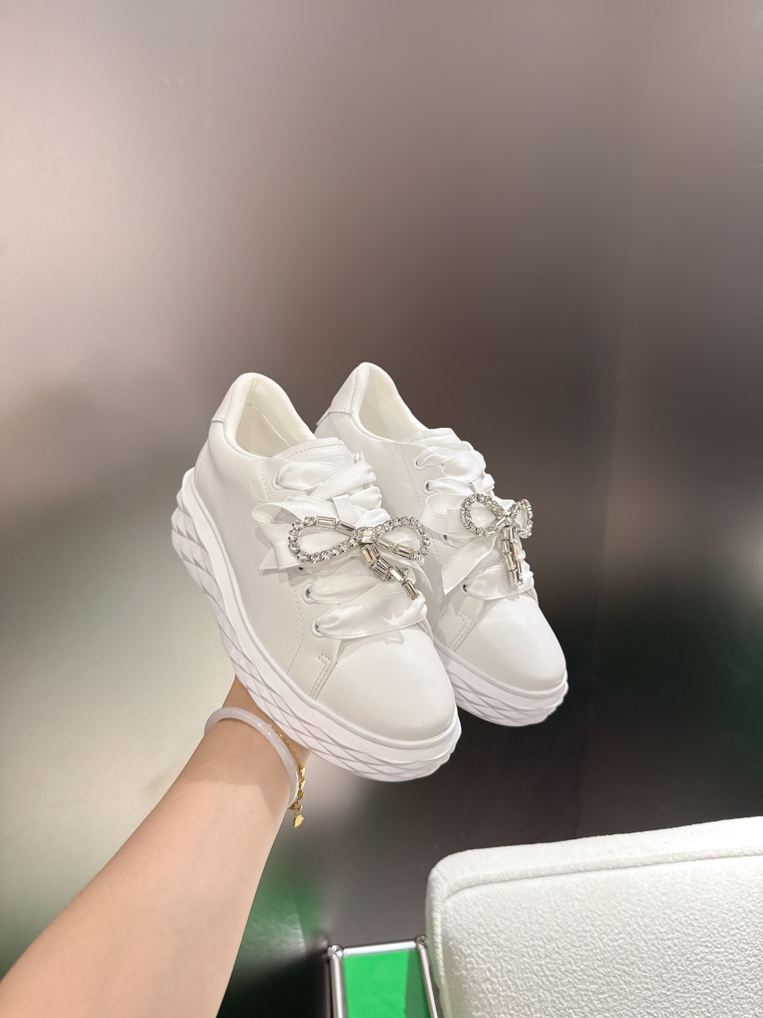 Jimmy Choo choo周仰杰 2026春夏Jc新款Diamond 运动鞋‼