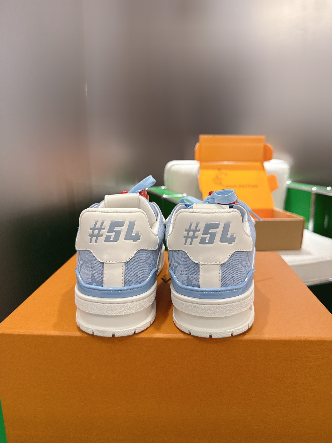 配饰60😀G2231-Louis Vuiton 路易威登 新款 LV Trainer系列板鞋篮球鞋 ‼️  本款 LV 