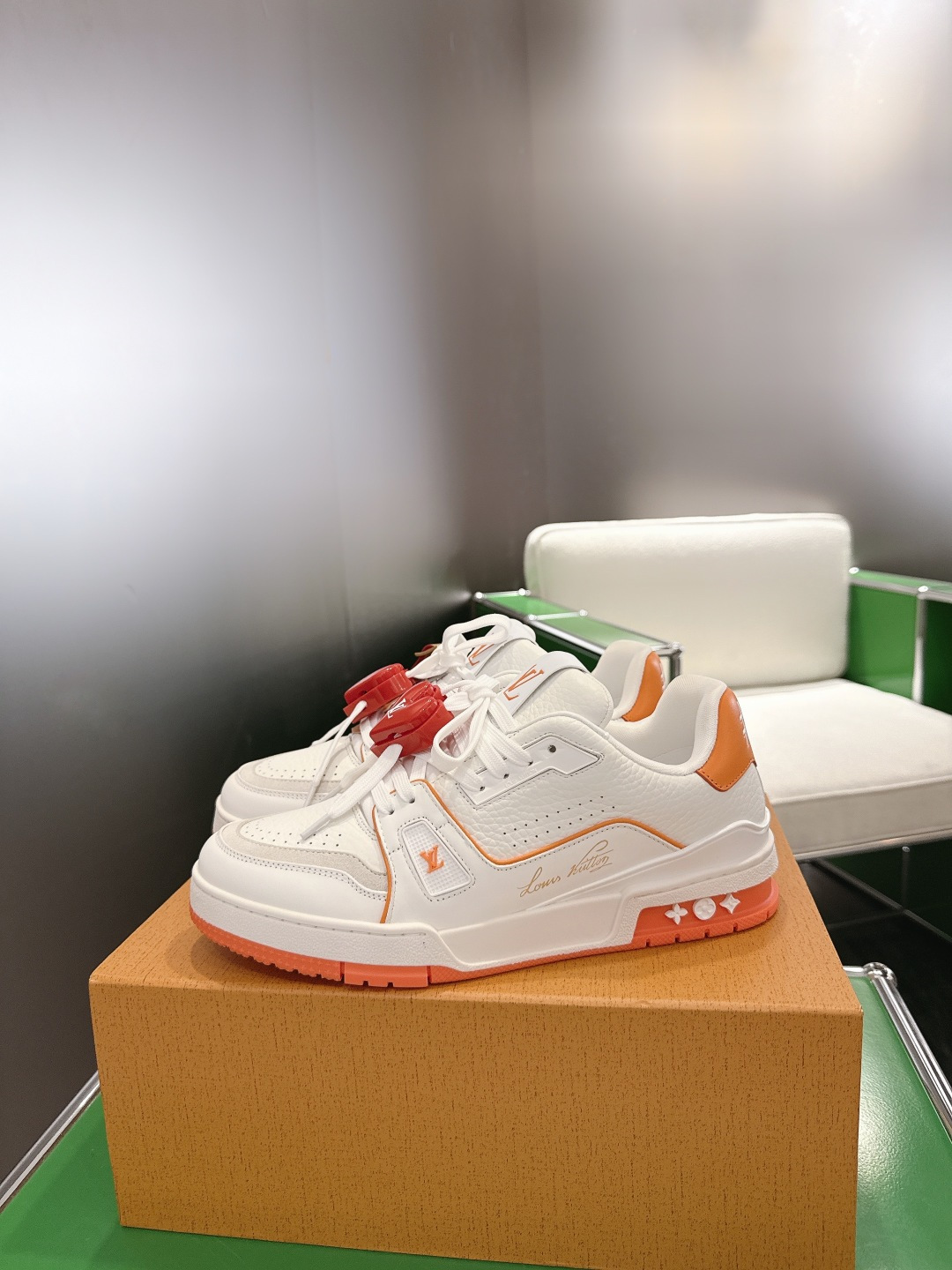 配饰60😀G2231-Louis Vuiton 路易威登 新款 LV Trainer系列板鞋篮球鞋 ‼️  本款 LV 