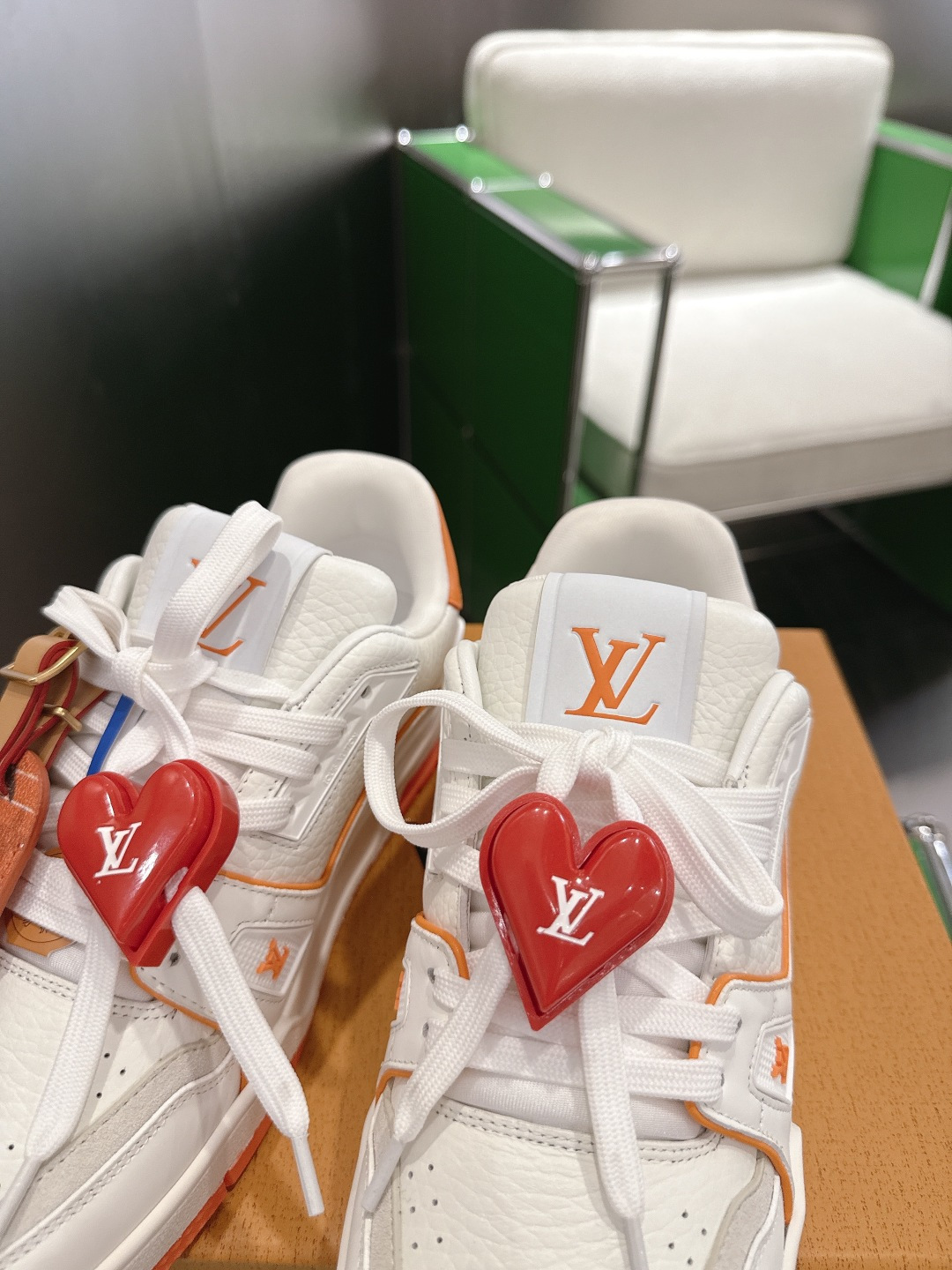 配饰60😀G2231-Louis Vuiton 路易威登 新款 LV Trainer系列板鞋篮球鞋 ‼️  本款 LV 
