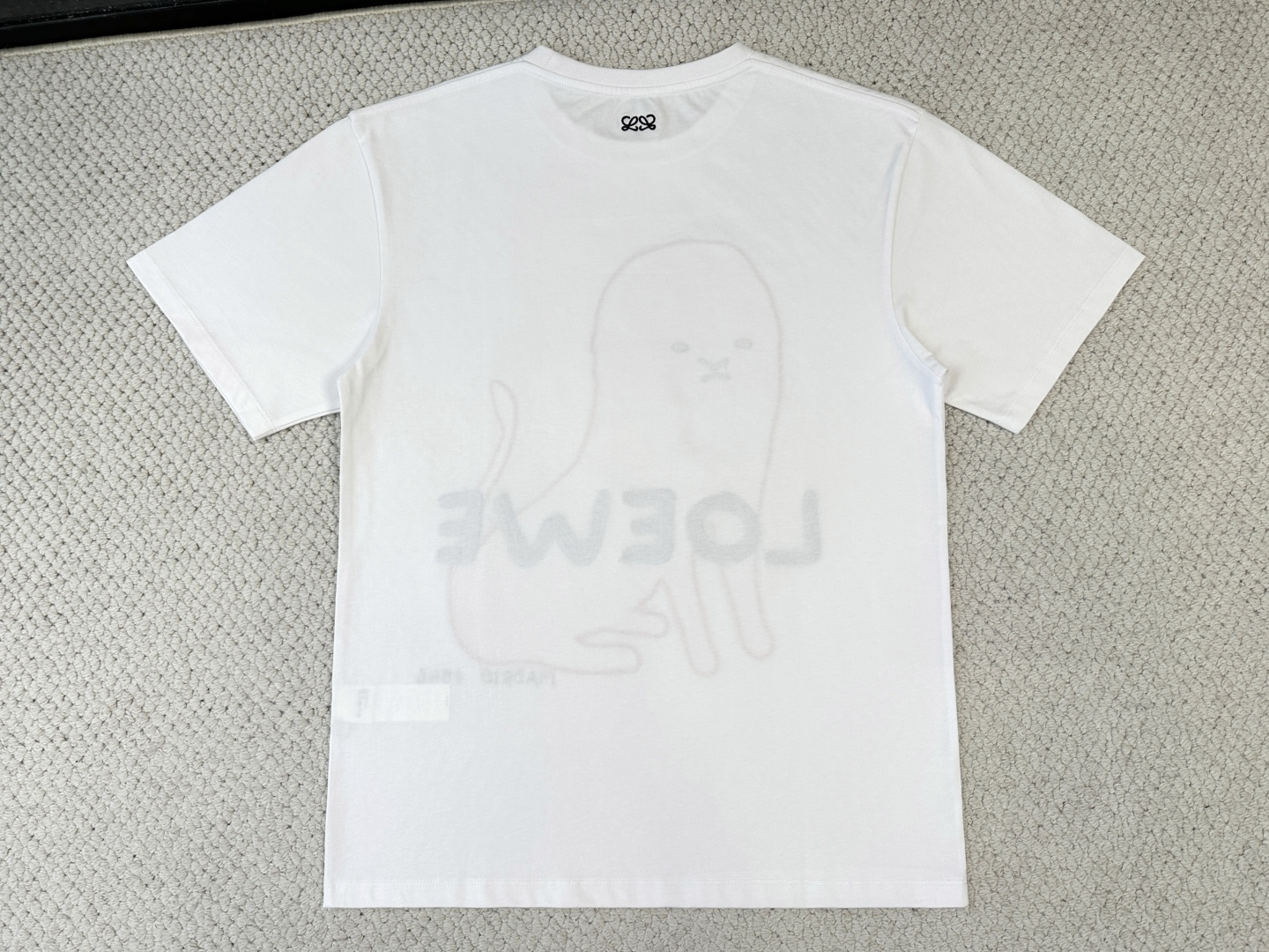 Loewe罗意威-产品简介EW / 大狮子棉质宽松版型 T恤面料：15支特纺紧密棉 / 230G罗纹：3