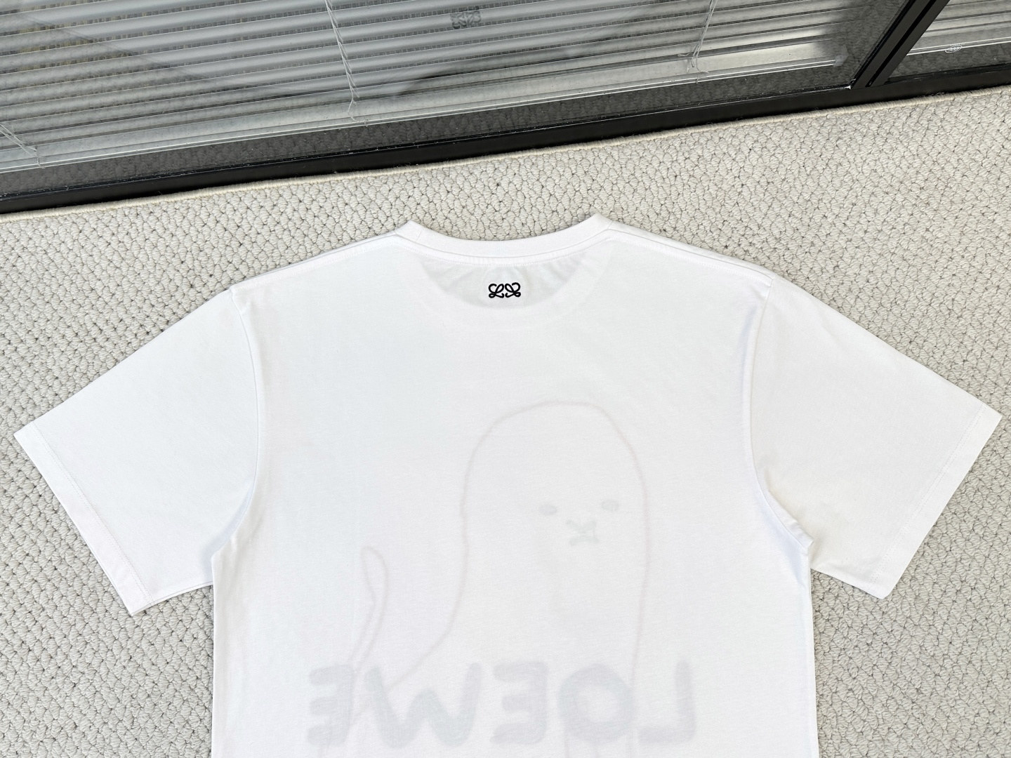 Loewe罗意威-产品简介EW / 大狮子棉质宽松版型 T恤面料：15支特纺紧密棉 / 230G罗纹：3