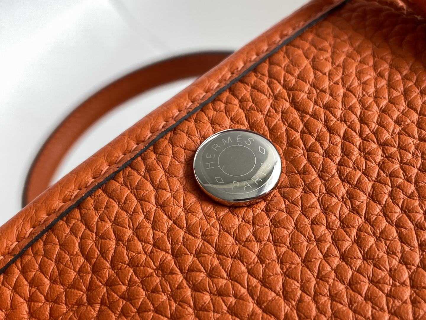 Hermès Garden Party Mini Orange Tote Bag, Hand-stitched N Togo Leather 7 cmp i1744187094488 7862 0 5