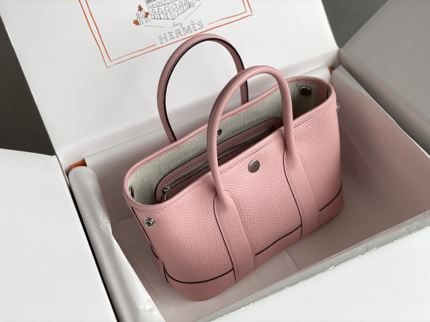 Hermès Garden Party Mini 3Q Pink Tote Bag - Stylish & Versatile 4 cmp i1744193751042 5931 0 2