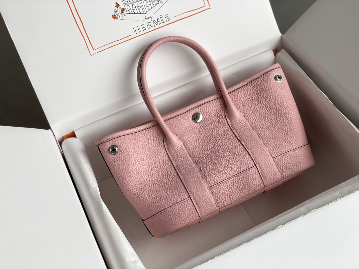 Hermès Garden Party Mini 3Q Pink Tote Bag - Stylish & Versatile 2 cmp i1744193753605 6477 0 0