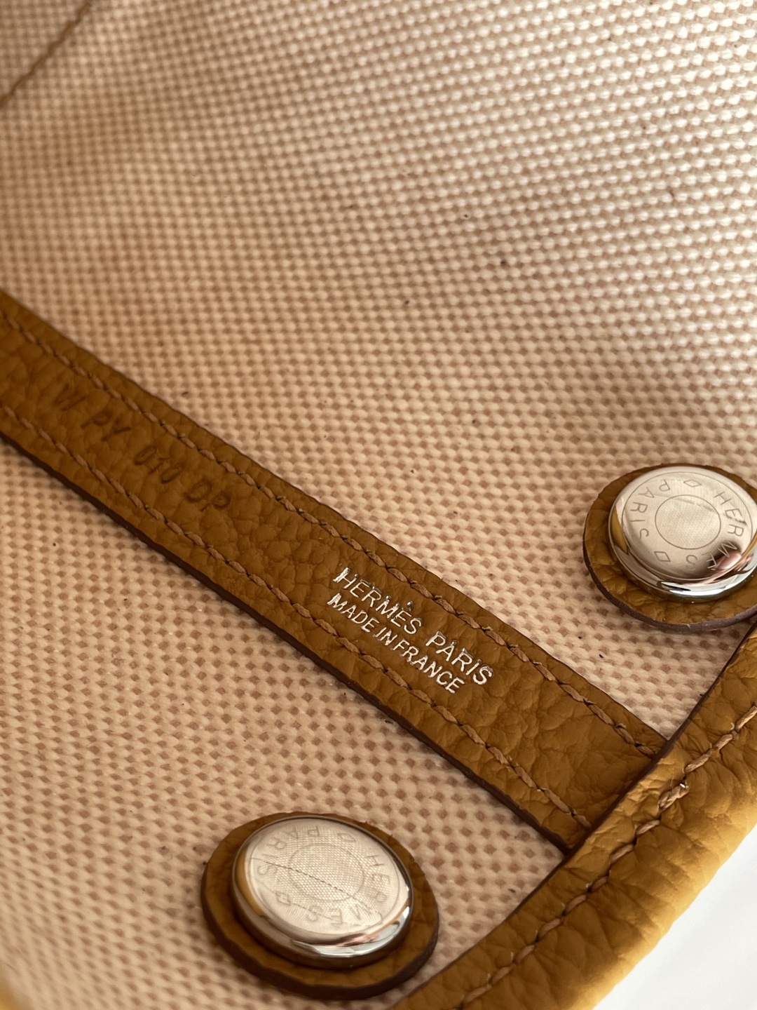 Hermès Garden Party Mini Tote Bag Versatile Beach Gold, 23*16*10cm 9 cmp i1744199338998 6042 0 7