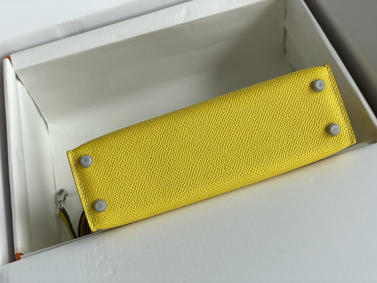 Hermes Mini Kelly II Yellow mini crossbody everyday