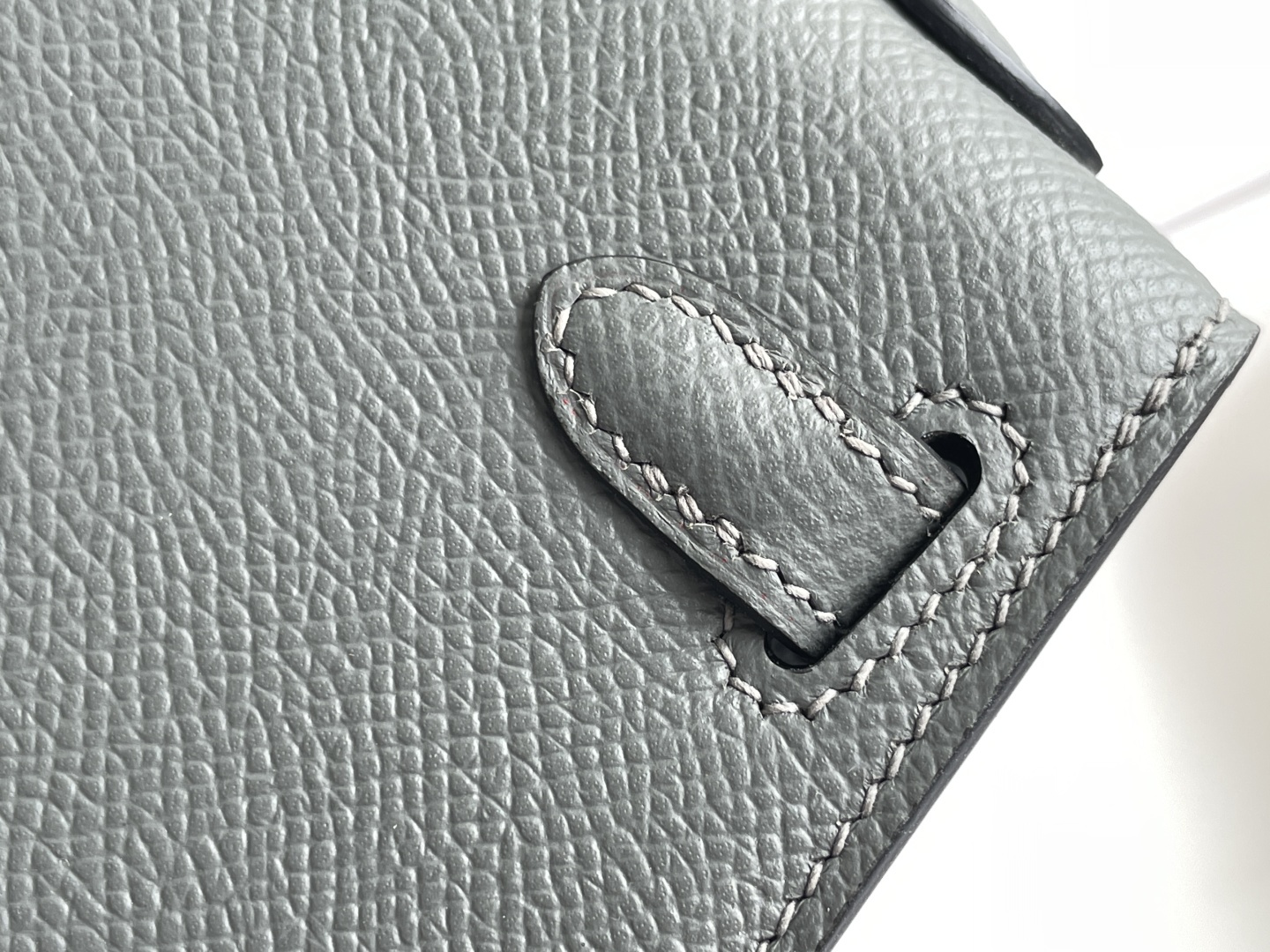 Hermes Mini Kelly Gray mini crossbody everyday
